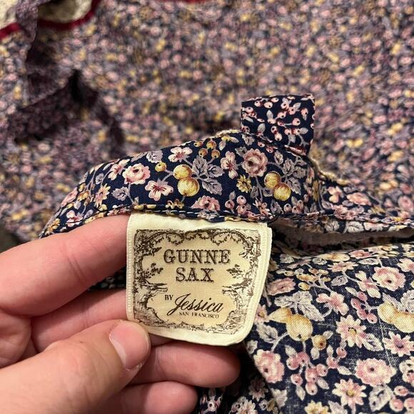 Vintage Gunne Sax Prairie Midi Dress - Picture 4 of 7